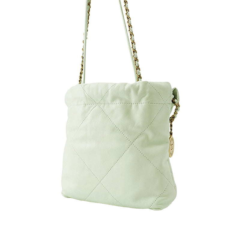 Mini Shiny Calfskin 22 Handbag - Image 2