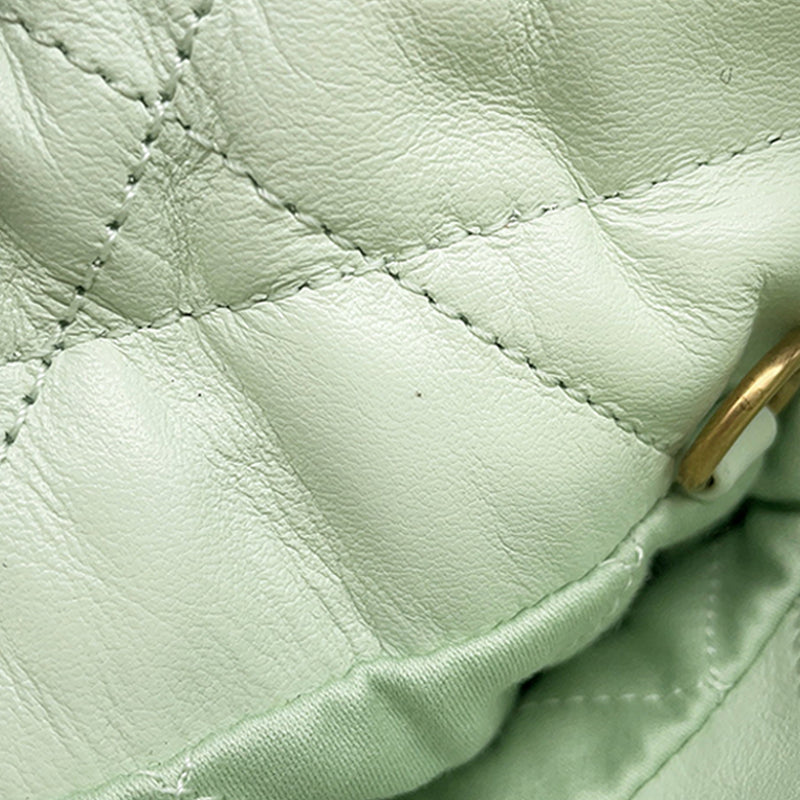 Mini Shiny Calfskin 22 Handbag - Image 9