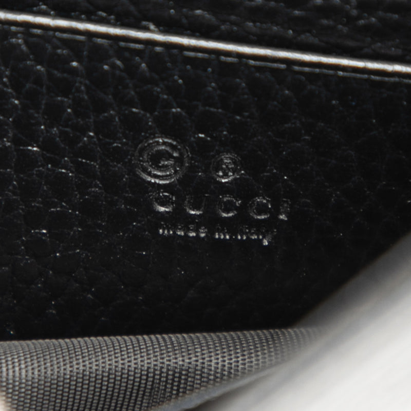 Dollar Calfskin Interlocking G Wallet on Chain - Image 5