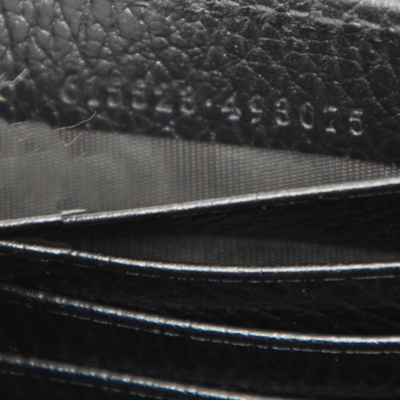 Dollar Calfskin Interlocking G Wallet on Chain - Image 6