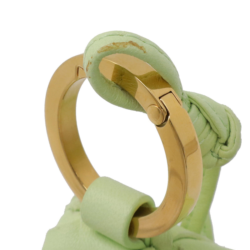 Nappa Intrecciato Cup Coin Pouch with Strap - Image 6
