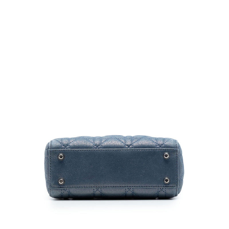 Mini Iridescent Lambskin Cannage Lady Dior - Image 3