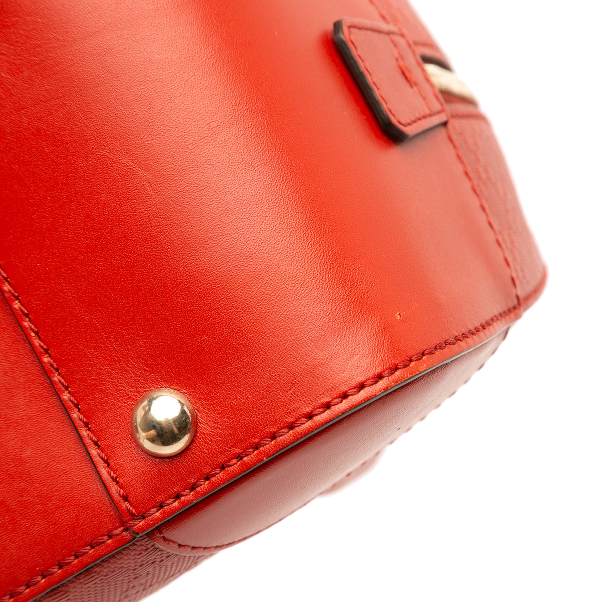 Diamante Bright Leather Satchel - Image 11