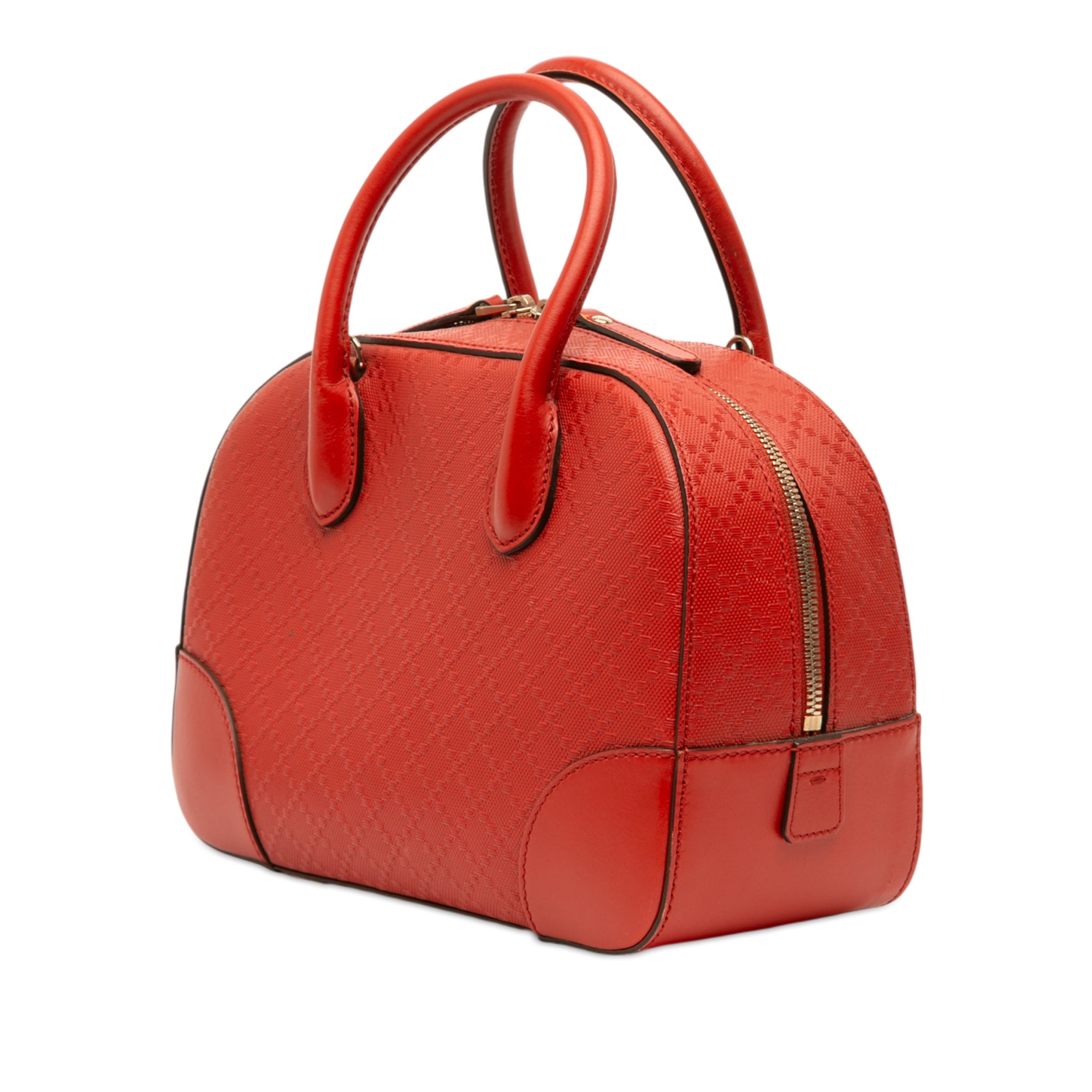 Diamante Bright Leather Satchel - Image 2