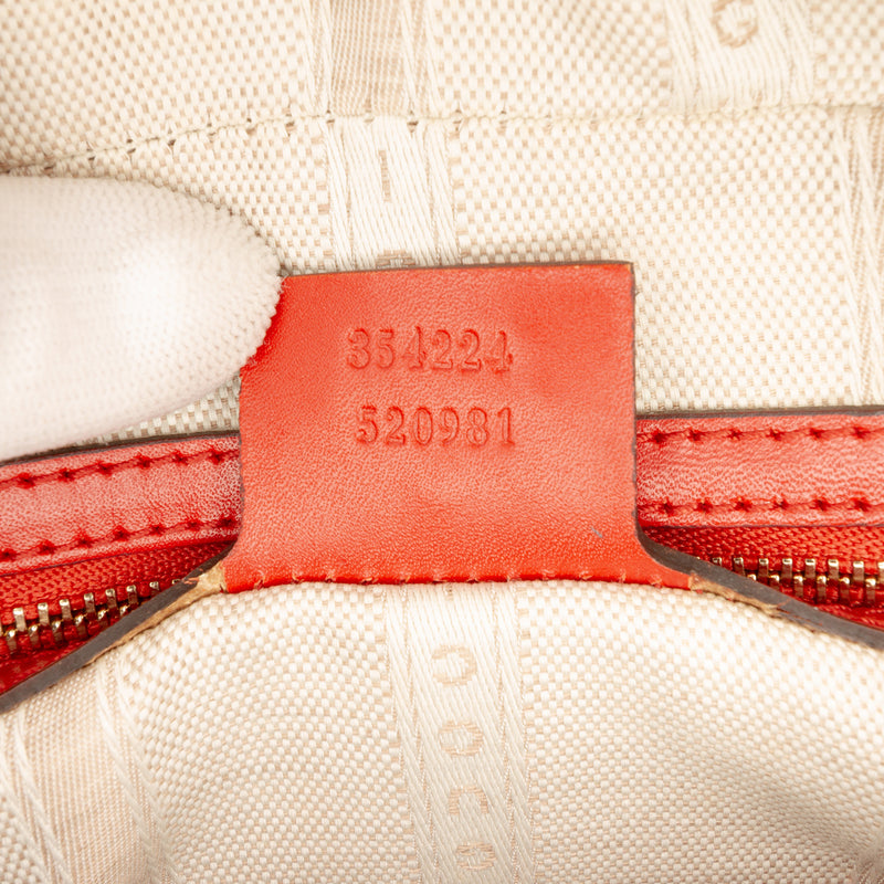 Diamante Bright Leather Satchel - Image 6