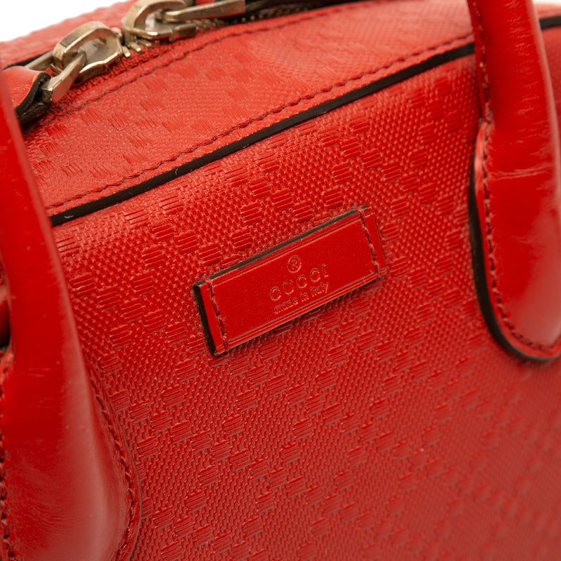 Diamante Bright Leather Satchel - Image 8
