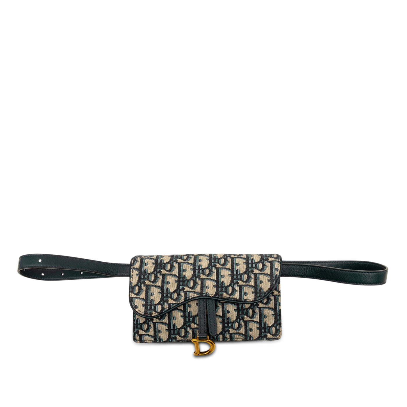 Oblique Canvas Saddle Belt Bag - Image 1