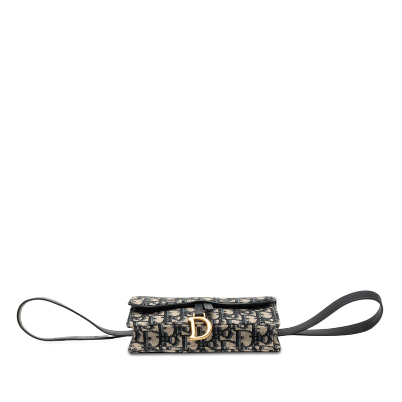Oblique Canvas Saddle Belt Bag - Image 3