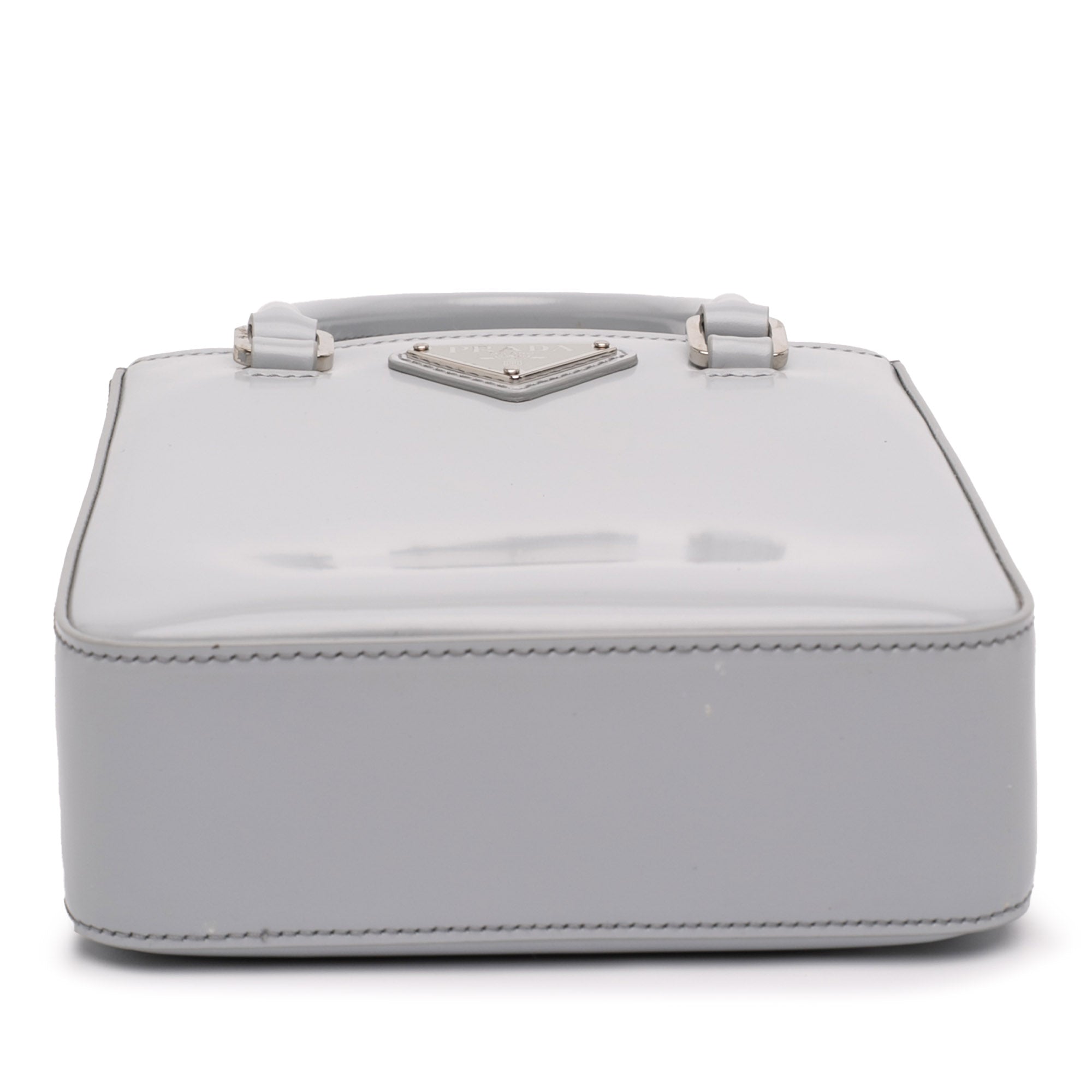 Small Leather Brushed Tote - Image 3