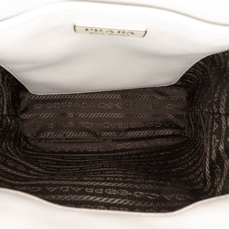 Small Leather Brushed Tote - Image 4