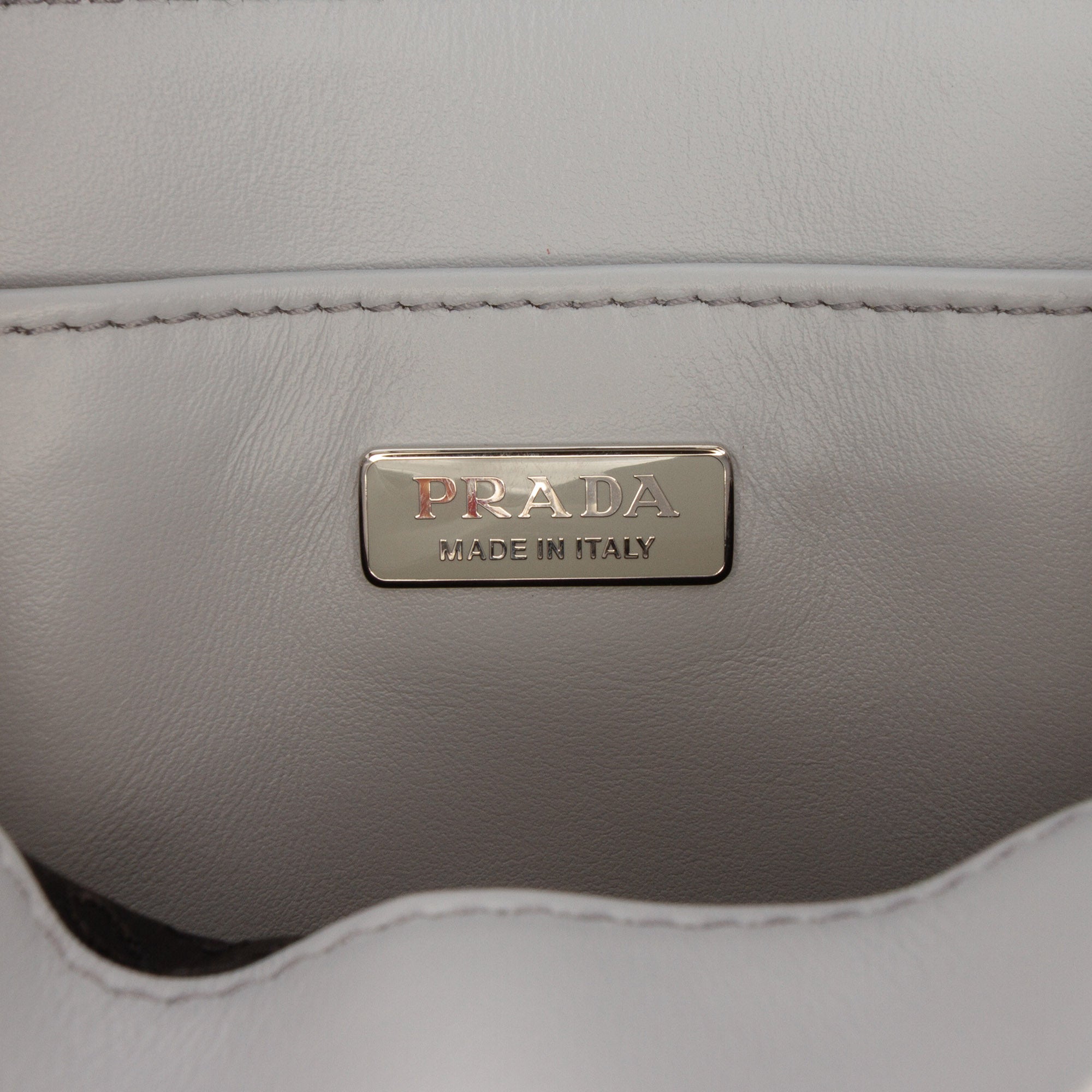 Small Leather Brushed Tote - Image 5