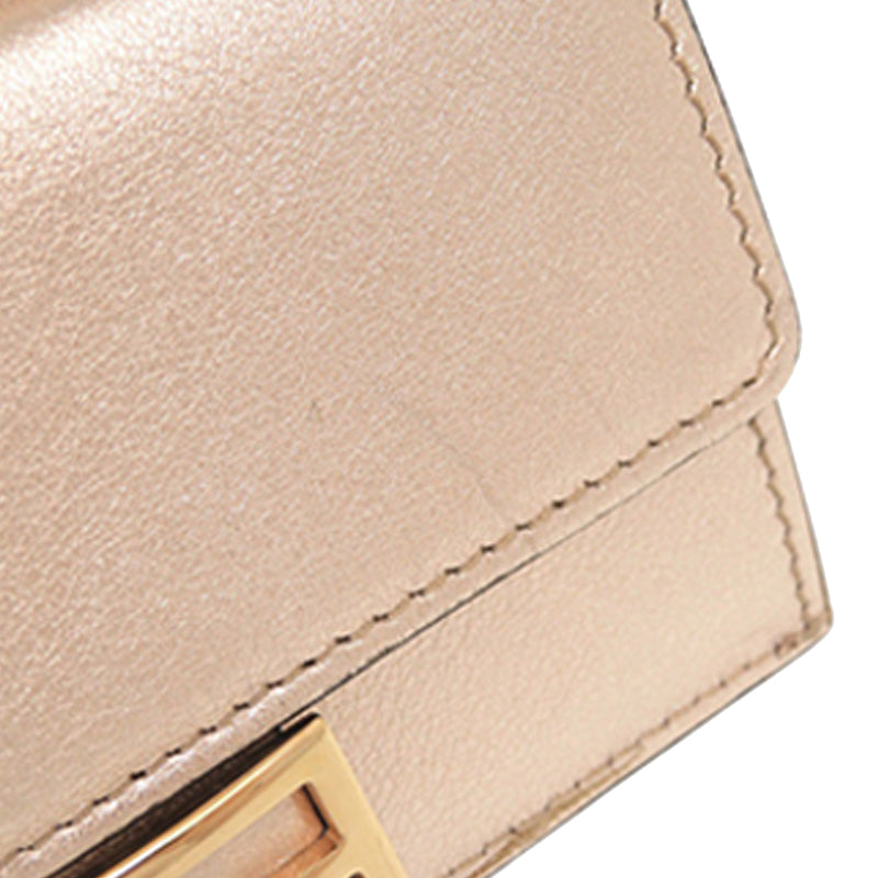Metallic Calfskin FF 1974 Baguette Card Holder - Image 10