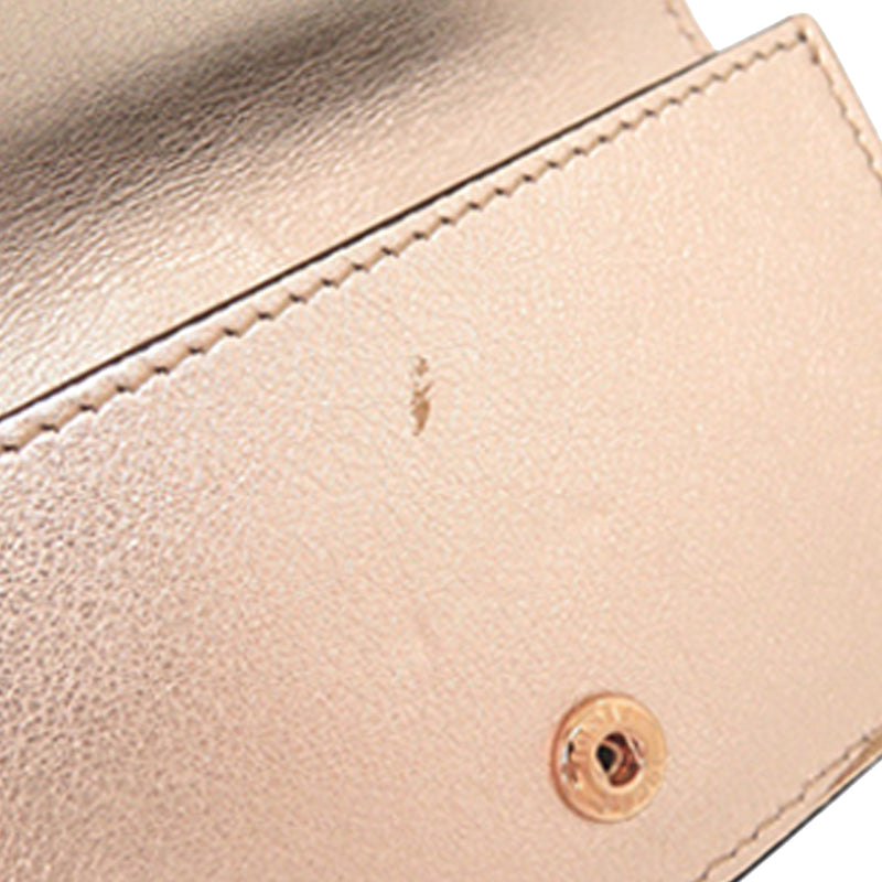 Metallic Calfskin FF 1974 Baguette Card Holder - Image 11