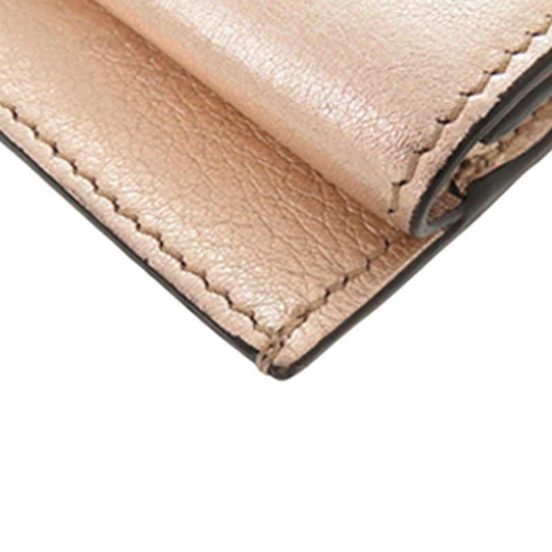 Metallic Calfskin FF 1974 Baguette Card Holder - Image 14