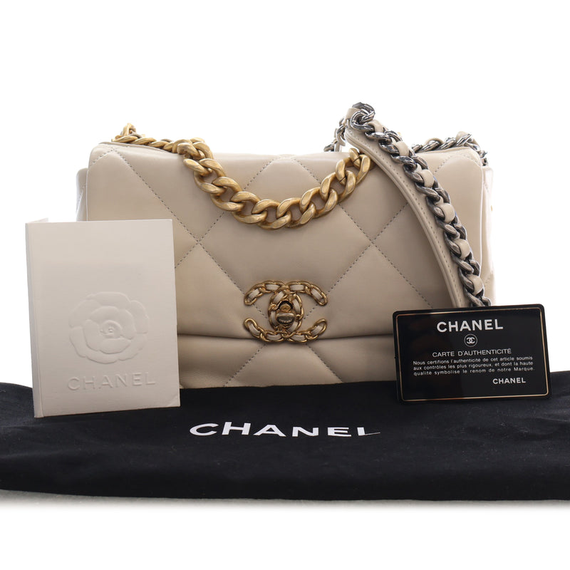 Medium Lambskin 19 Flap - Image 15