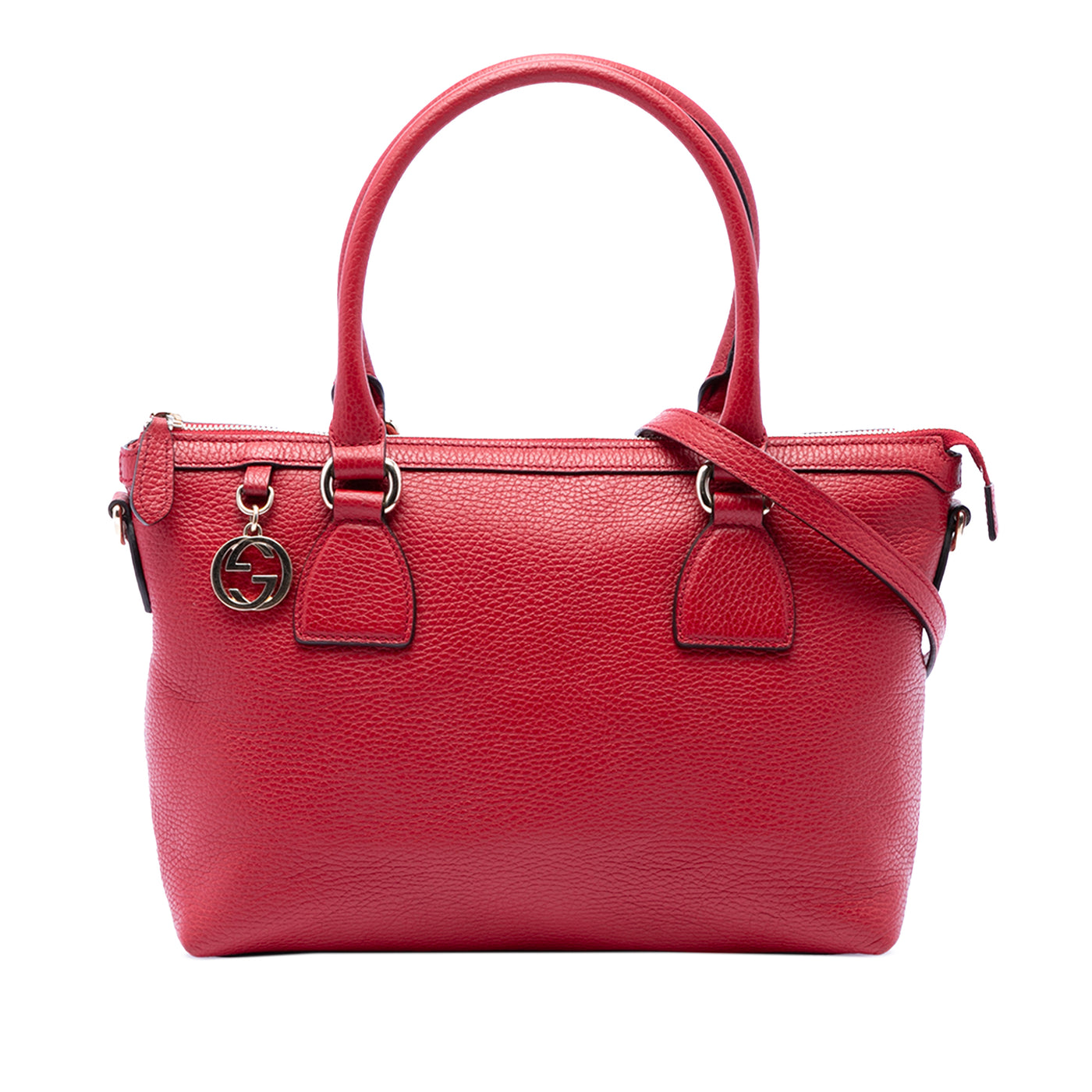 Dollar Calfskin GG Charm Satchel - Image 1