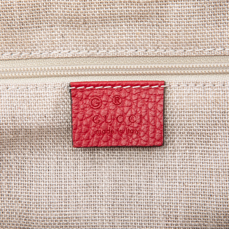 Dollar Calfskin GG Charm Satchel - Image 5