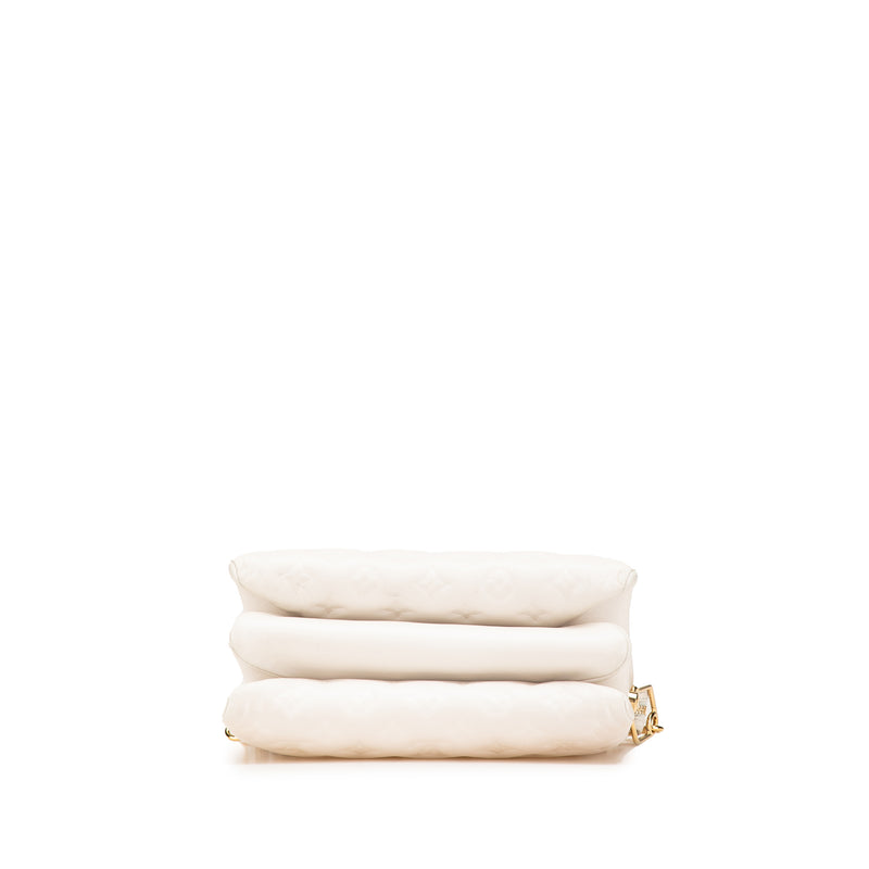 Monogram Embossed Puffy Lambskin Coussin PM - Image 3