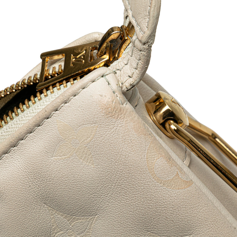 Monogram Embossed Puffy Lambskin Coussin PM - Image 9