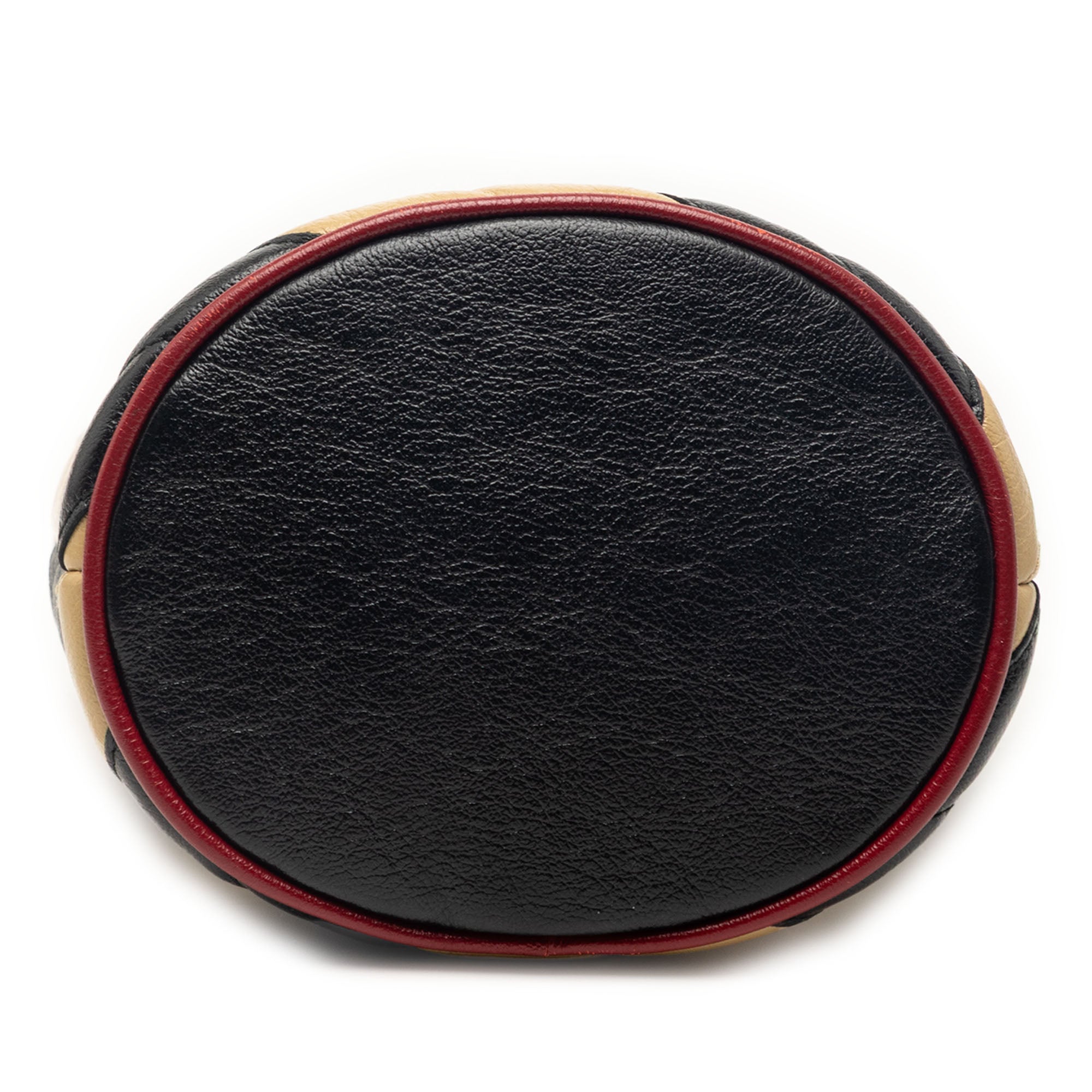Mini GG Marmont Matelasse Diagonal Leather Torchon Bucket Bag - Image 3