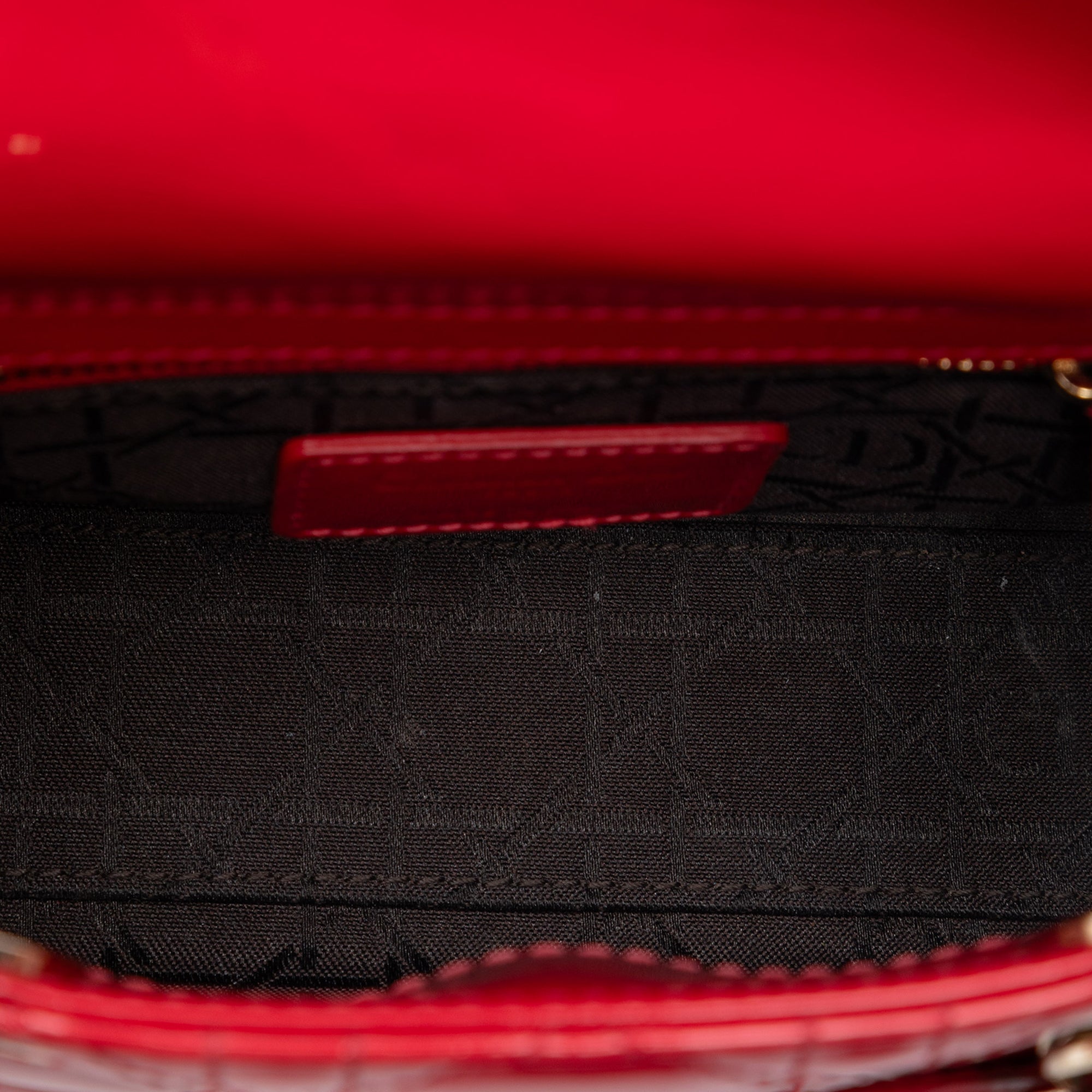 Mini Patent Cannage Lady Dior - Image 4
