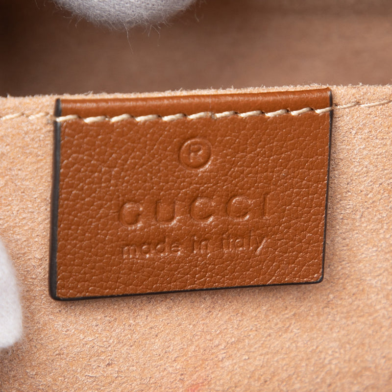Small Leather Bamboo Diana Satchel - Image 5