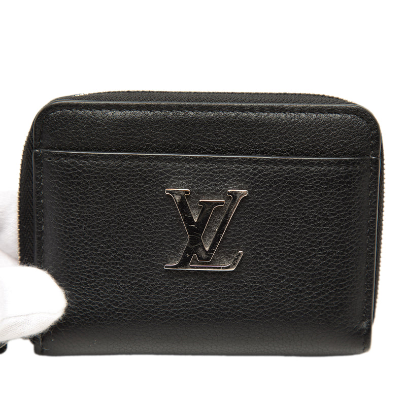 Calfskin Lockme Zippy Coin Purse - Image 9