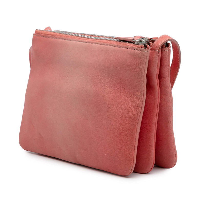Small Lambskin Trio Crossbody - Image 2