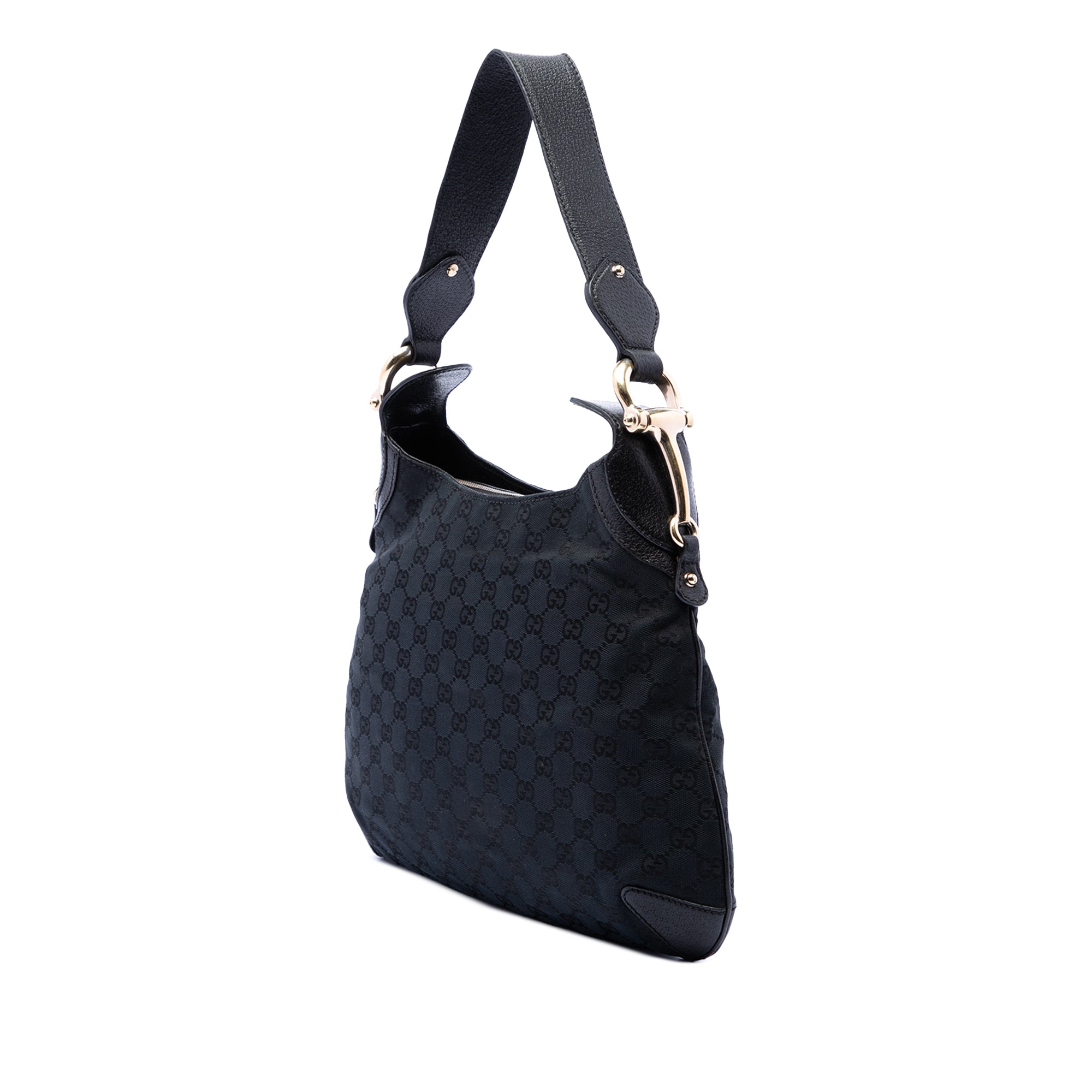 GG Canvas Horsebit Creole Hobo - Image 2