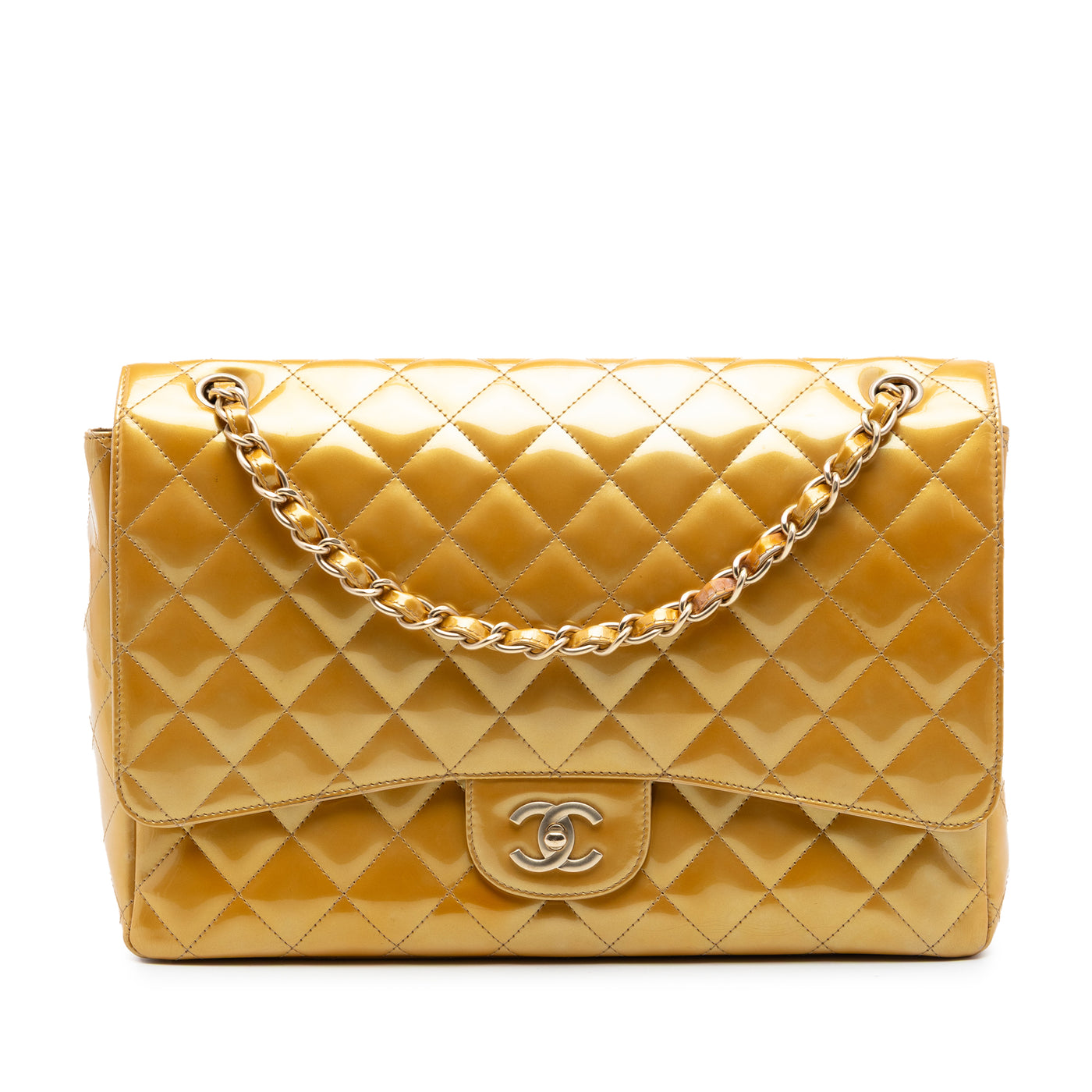 Maxi Classic Patent Single Flap - Image 1