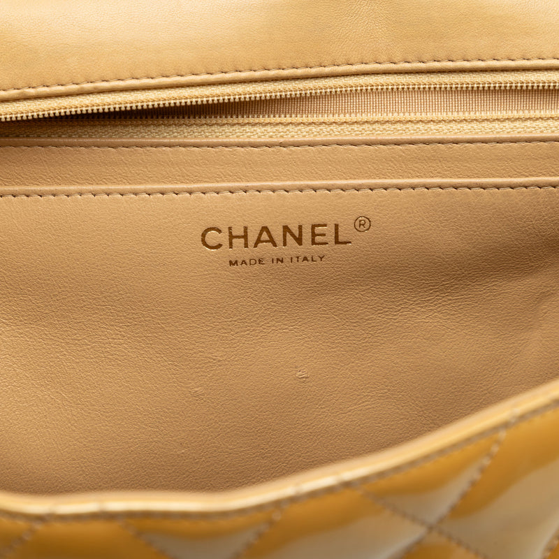 Maxi Classic Patent Single Flap - Image 5