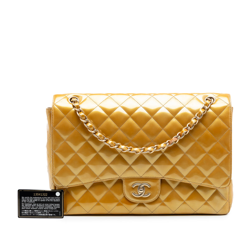 Maxi Classic Patent Single Flap - Image 8
