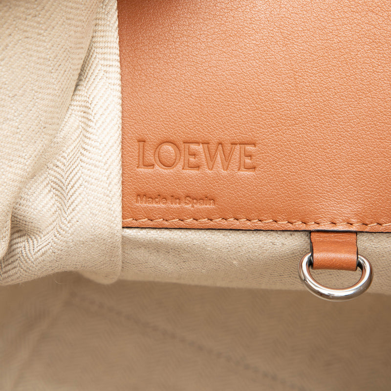 Small Tricolor Soft Grained Calfskin Hammock Bag - Image 6