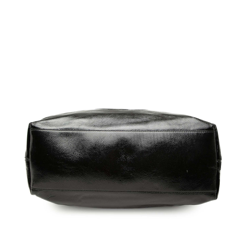 Medium Patent Soho Chain Tote - Image 3