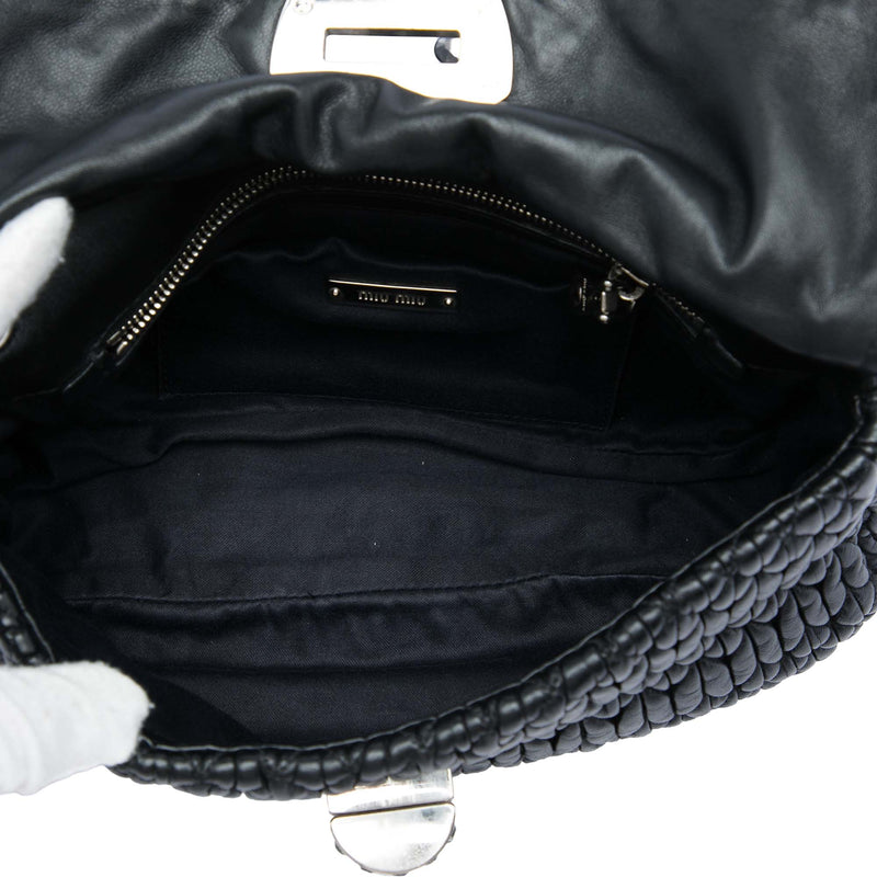 Matelasse Nappa Crystal Flap Crossbody - Image 4