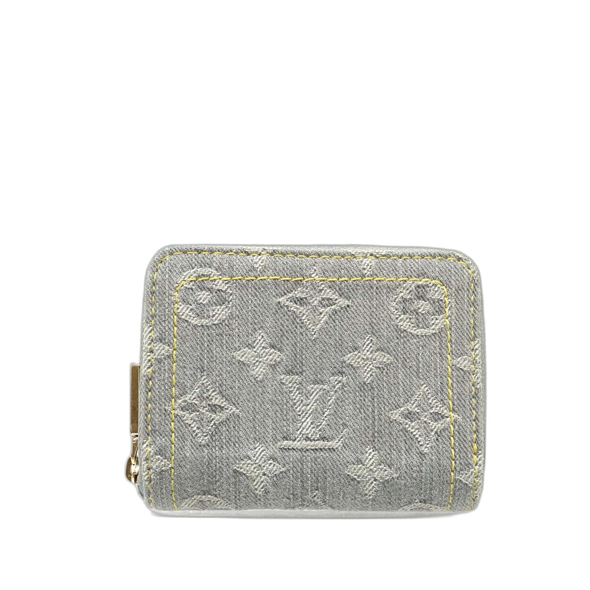 Monogram Denim Zippy Coin Purse - Image 2