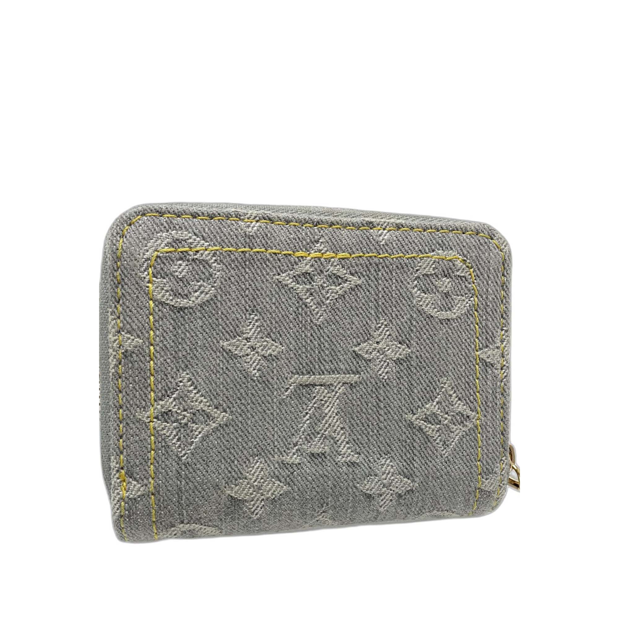 Monogram Denim Zippy Coin Purse - Image 3