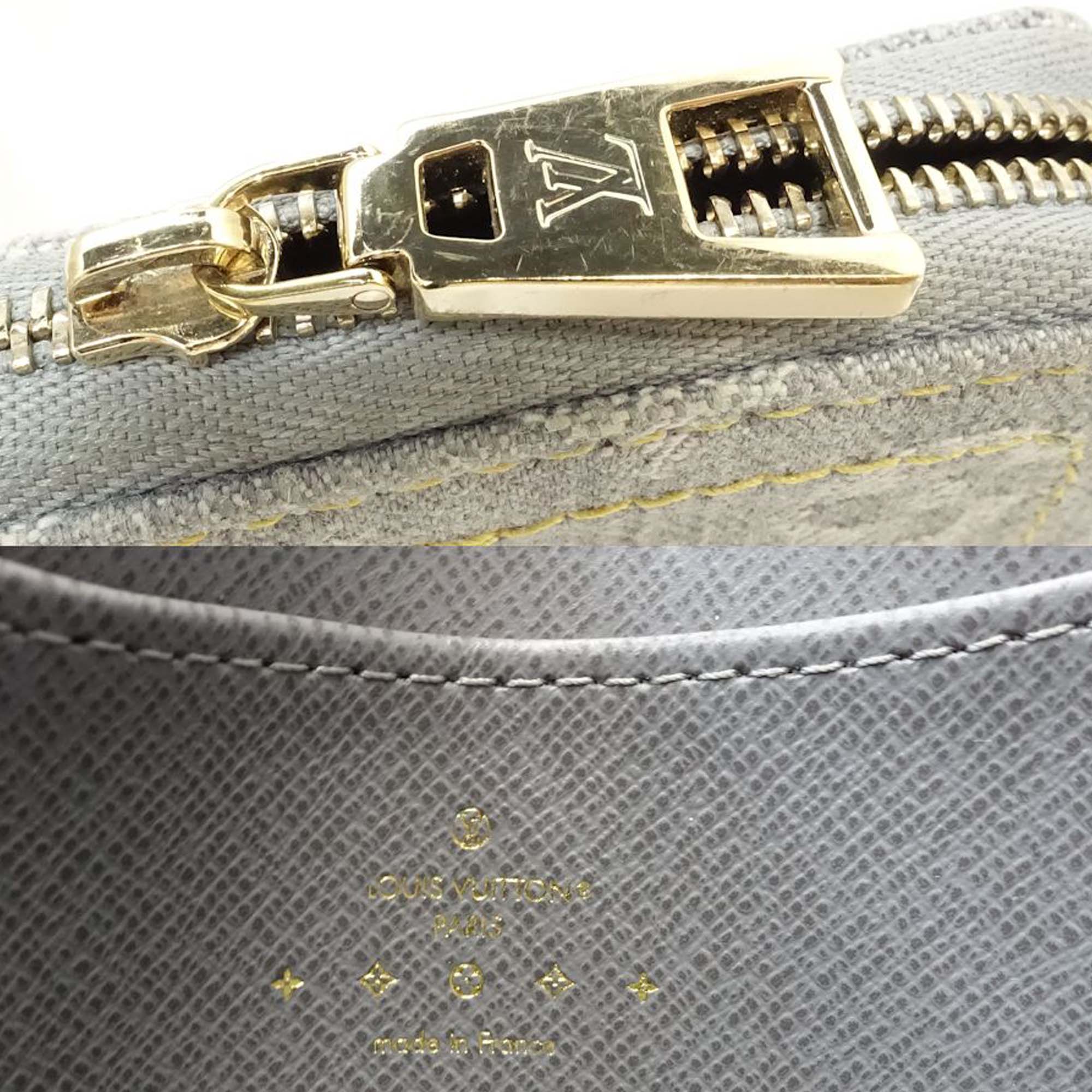 Monogram Denim Zippy Coin Purse - Image 8