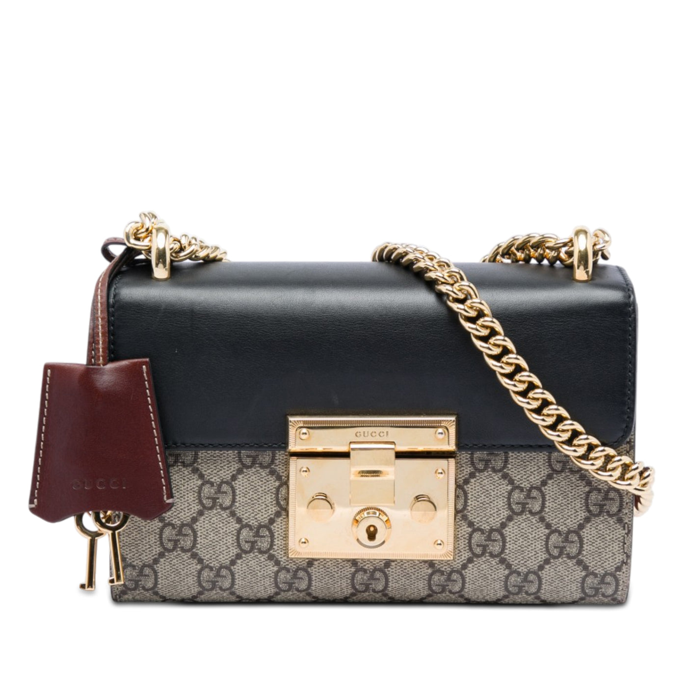 Small GG Supreme Padlock Crossbody - Image 1