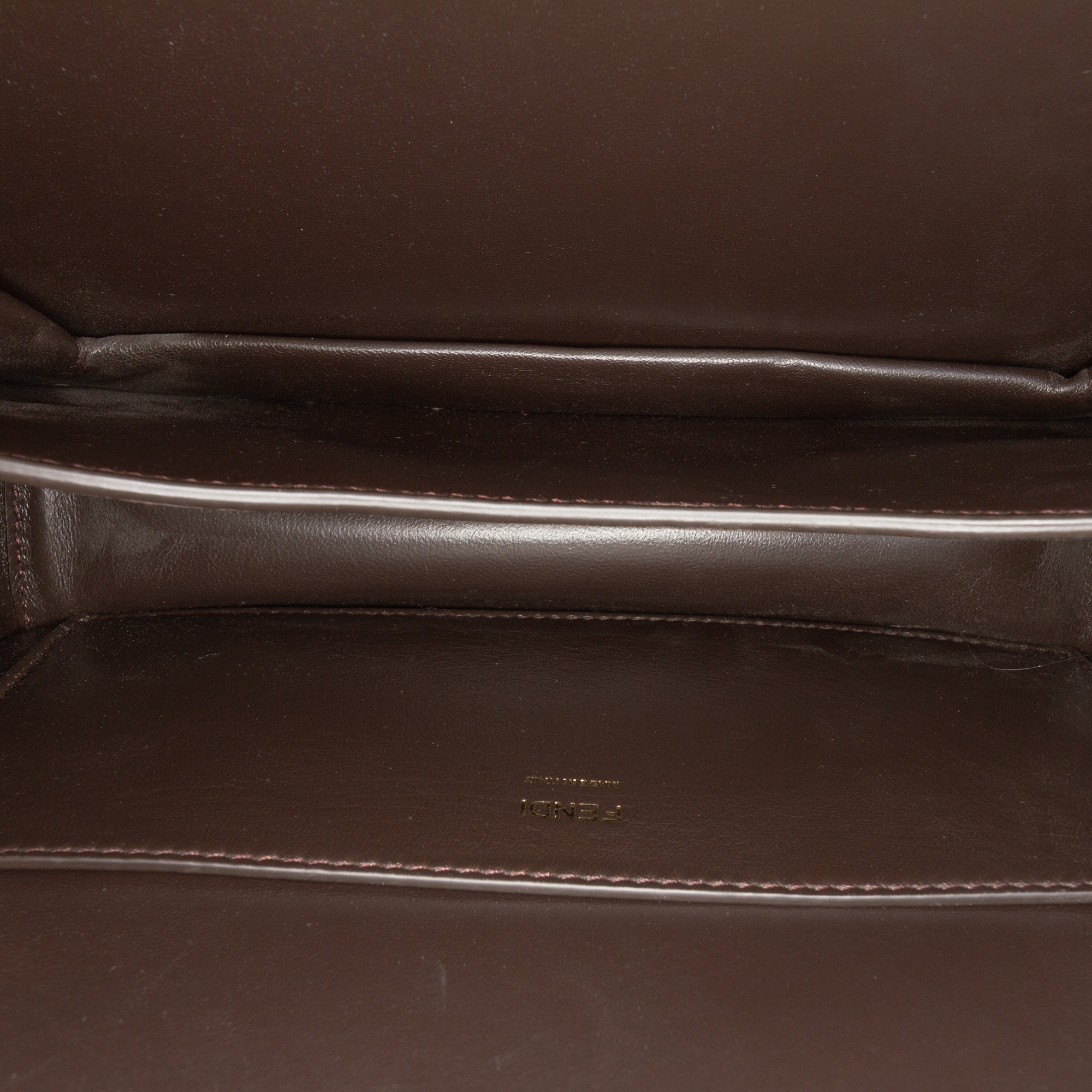 Calfskin Vitello King Nubuck Pequin Karligraphy Pocket Shoulder Bag - Image 4