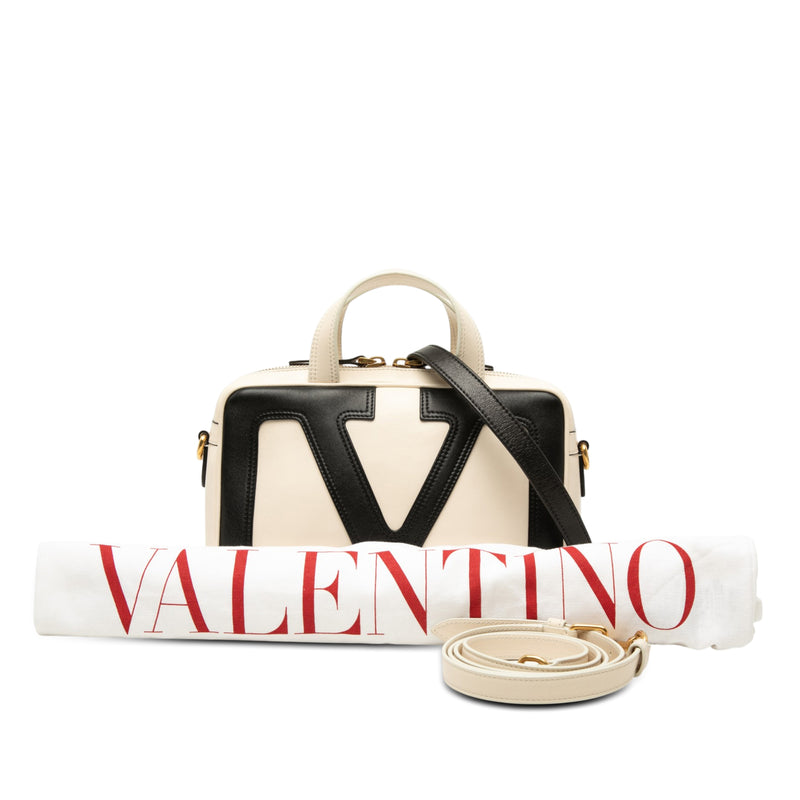 Bicolor Nappa Vlogo Viva Superstar Handbag - Image 7