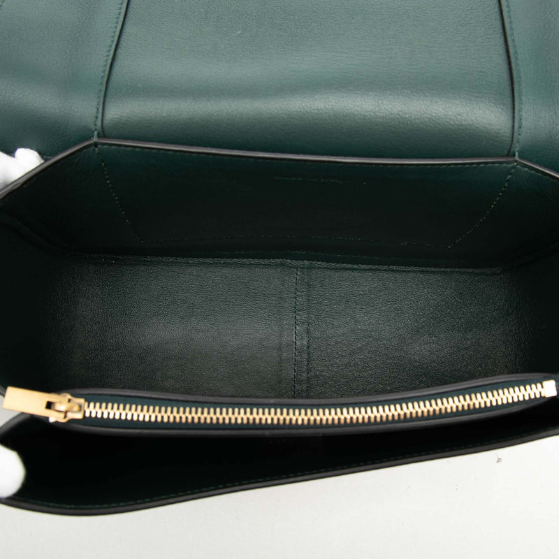 Medium Shiny Smooth Calfskin Frame Shoulder Bag - Image 4