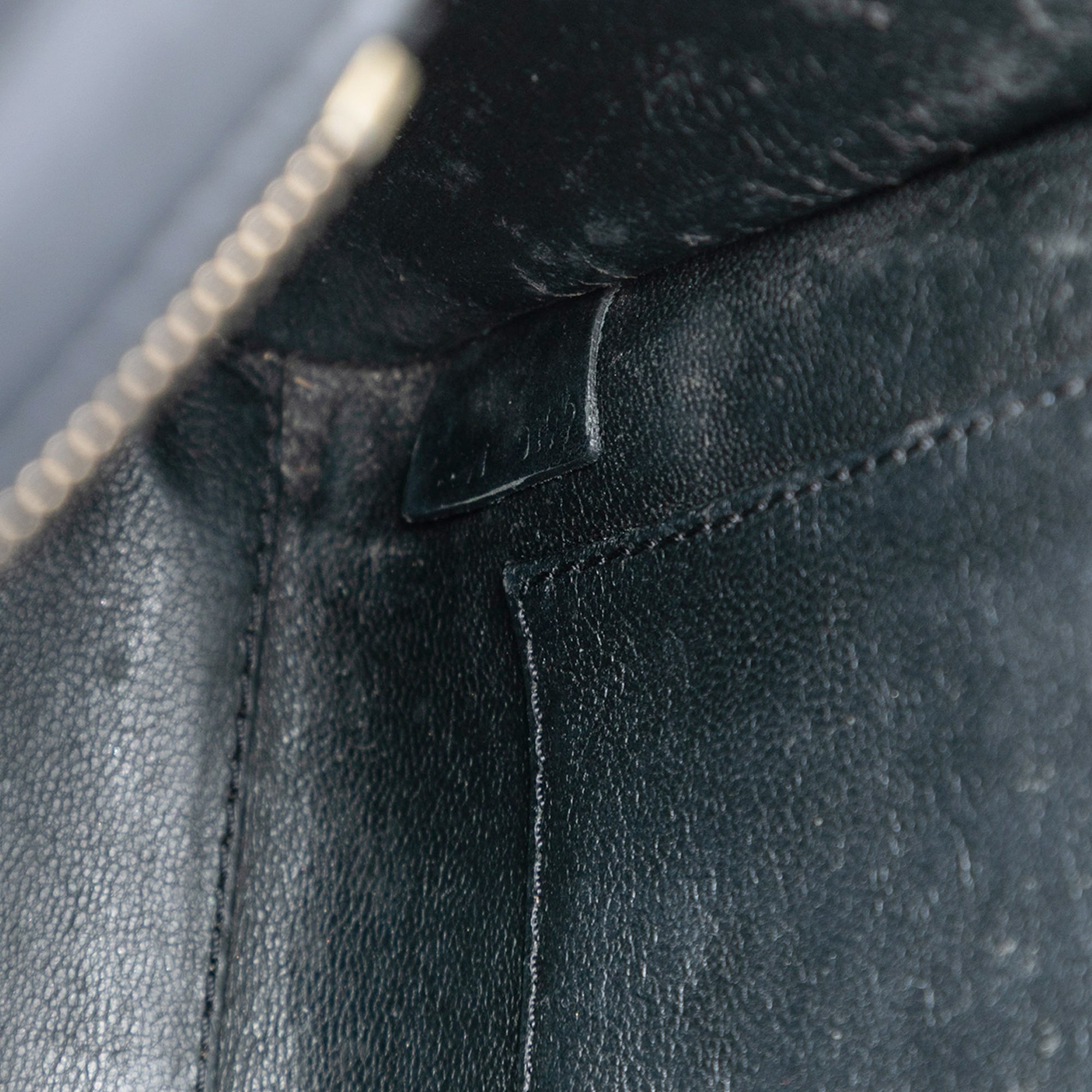 Nano Tricolor Calfskin and Suede Luggage Tote - Image 6