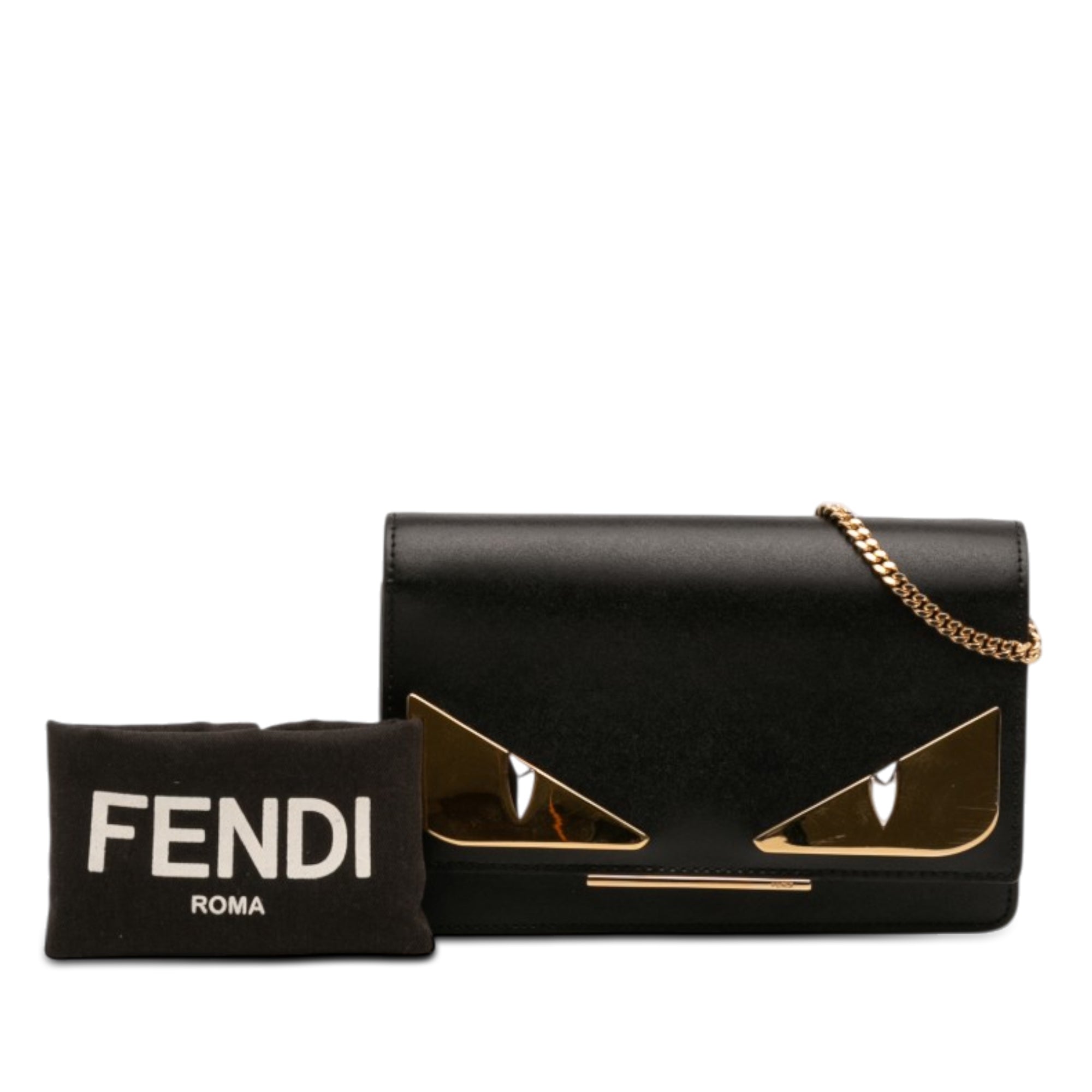 Leather Eye Monster Tube Wallet On Chain - Image 7