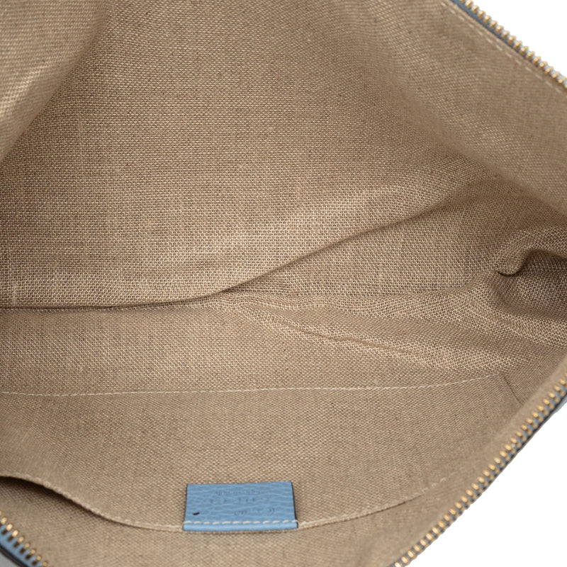 Calfskin Bamboo Tassel Clutch - Image 4