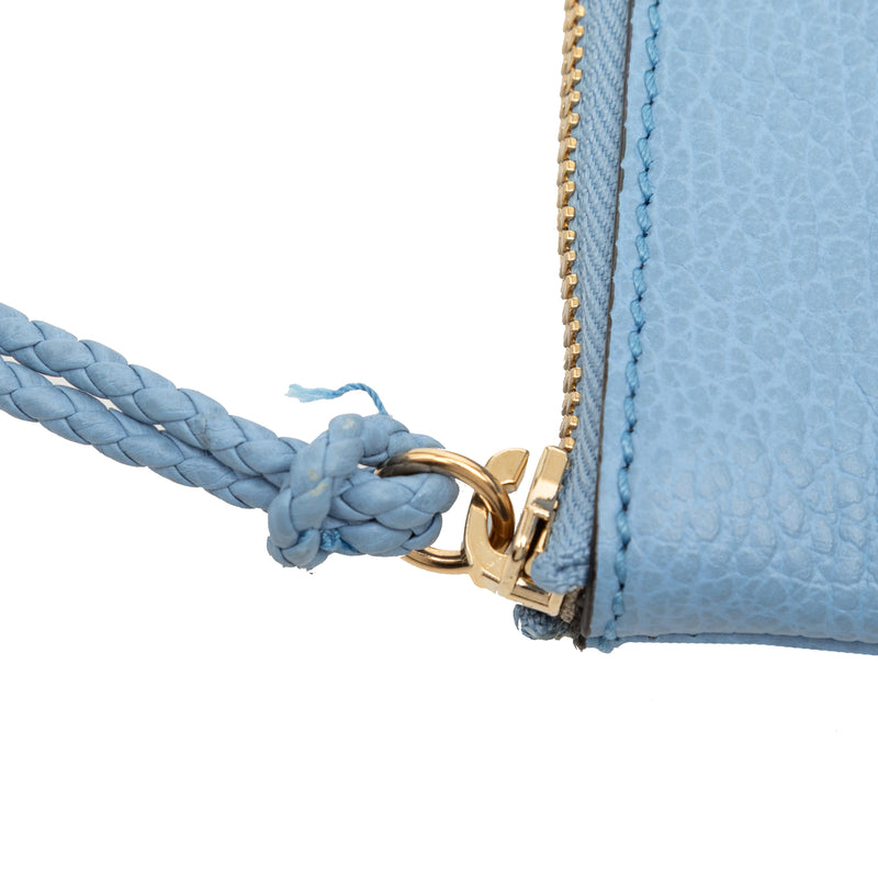 Calfskin Bamboo Tassel Clutch - Image 7