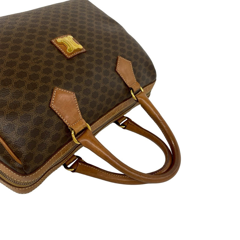 Macadam Coated Canvas Boston Bag - Image 9