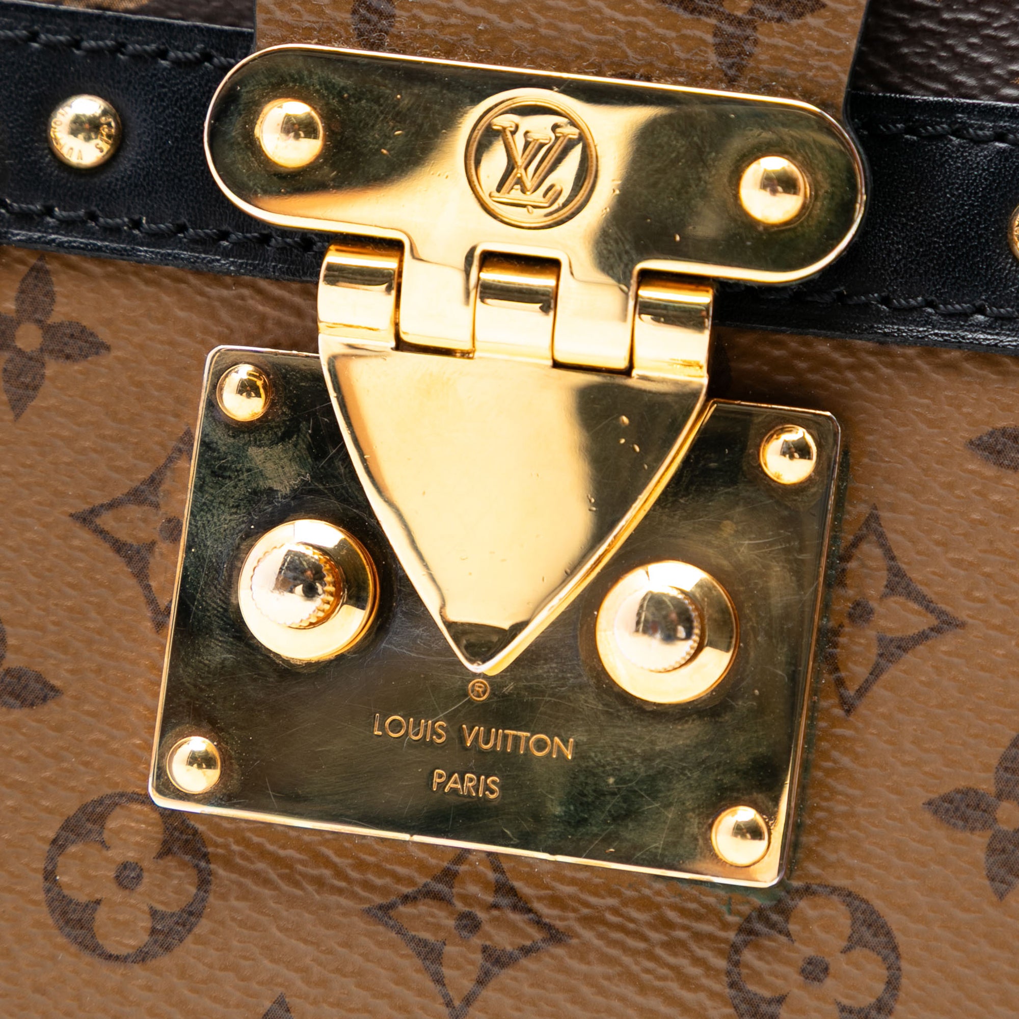 Monogram Reverse Trunk Clutch - Image 5