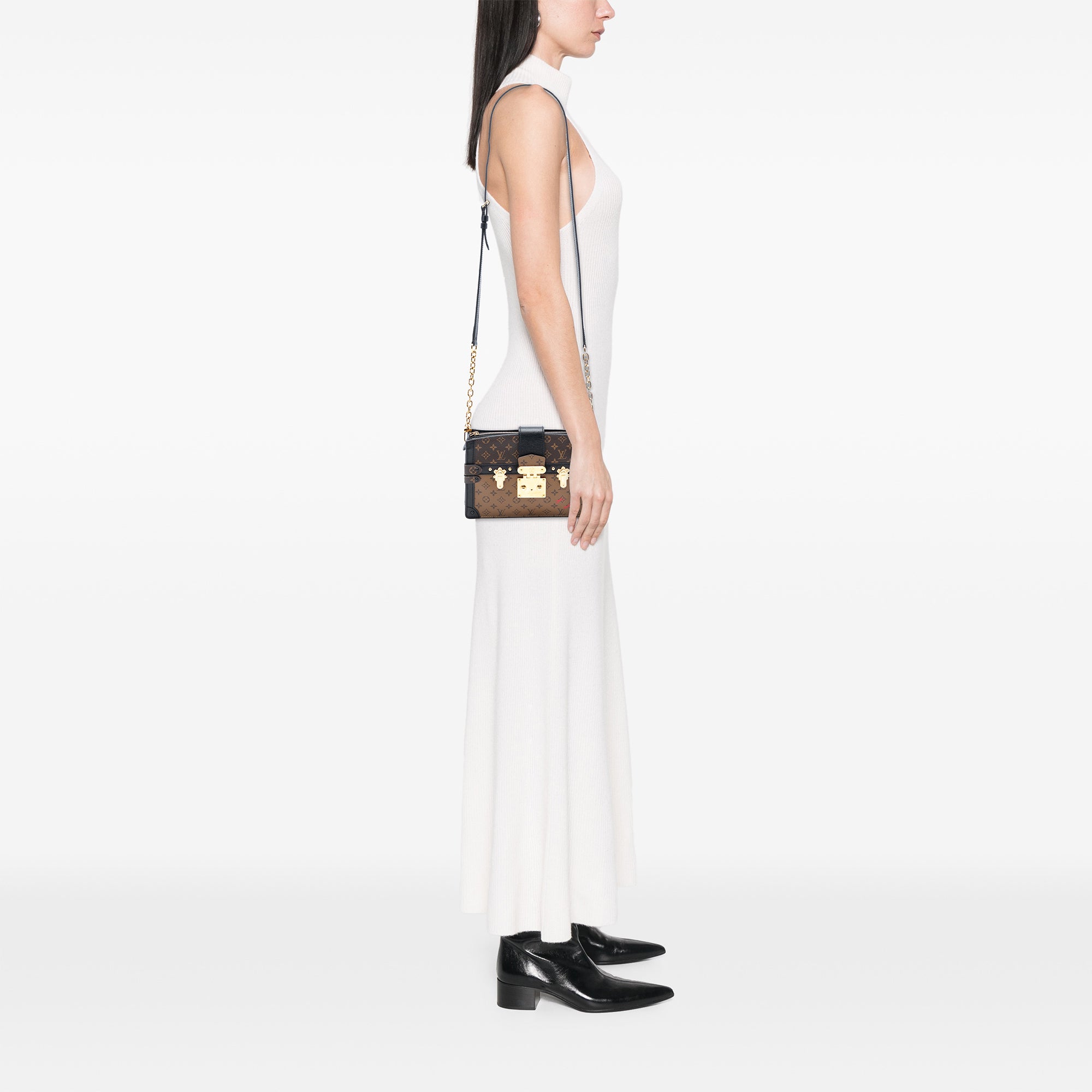 Monogram Reverse Trunk Clutch - Image 6
