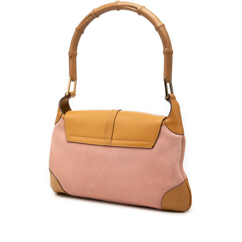 Suede Bamboo Jackie Hobo - Image 2